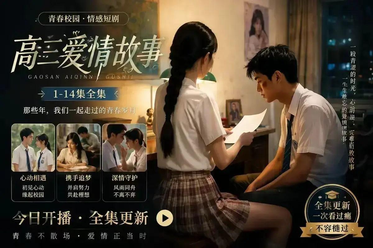 《B中爱情故事》AI校园短剧资源下载 - 未删减完整版4KHDR画质 - 百度网盘在线观看